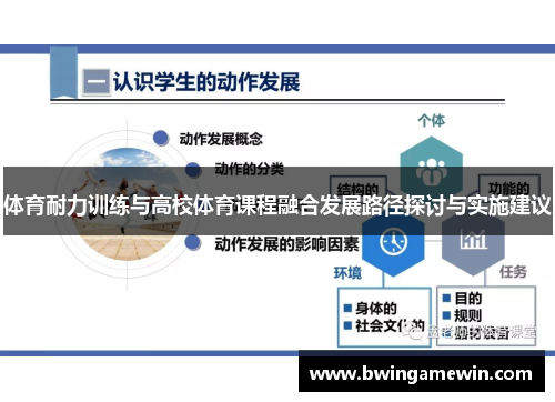 体育耐力训练与高校体育课程融合发展路径探讨与实施建议
